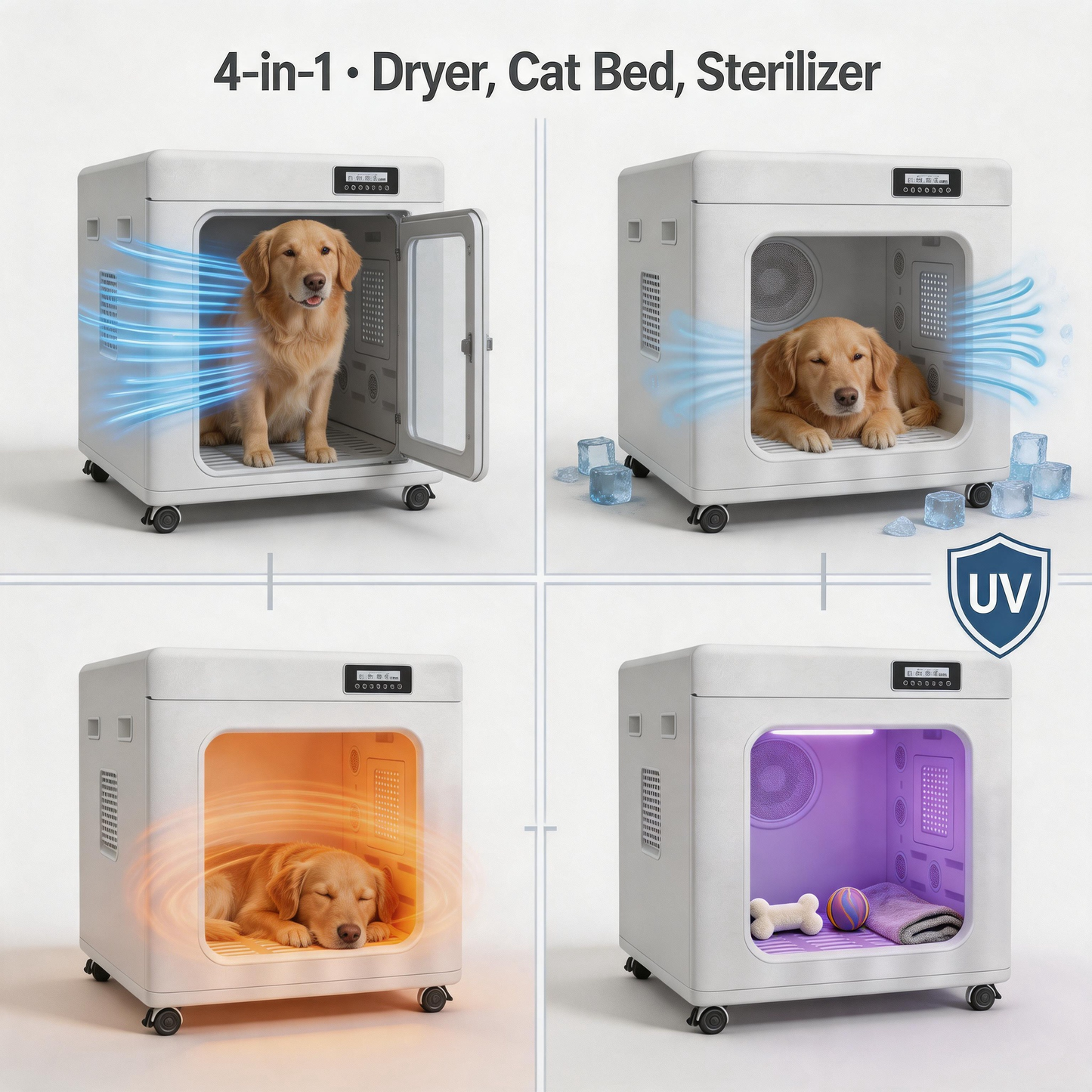 100L Pet Dryer Box - 20KG Pet